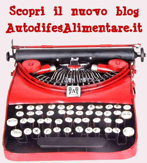 Corso di Nutrizione Autodifesa Alimentare - macchina da scrivere