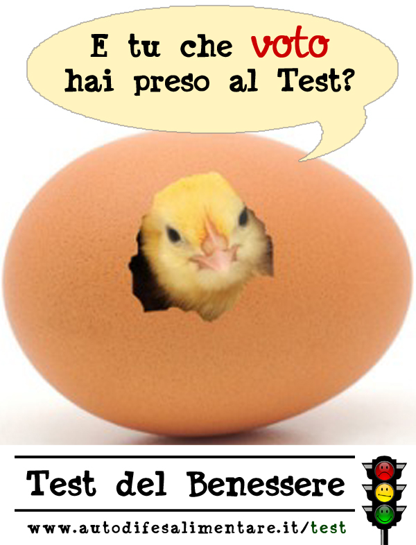 Hai fatto il Test su www.autodifesalimentare.it/test?