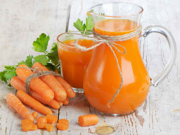 Corso di nutrizione: il succo di carote