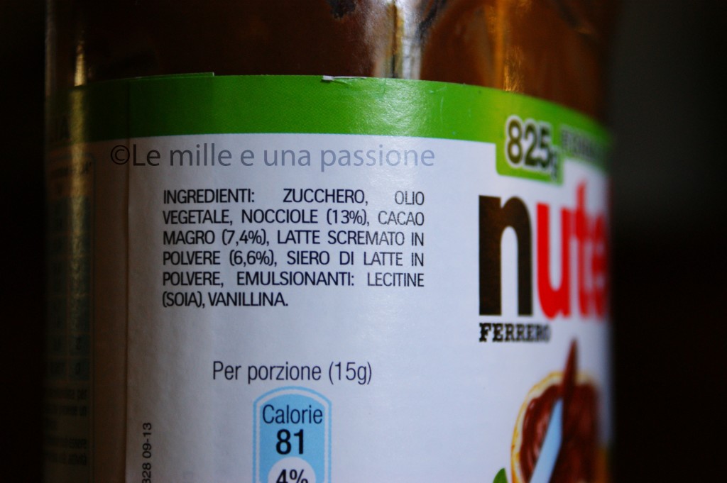 etichetta vecchia nutella